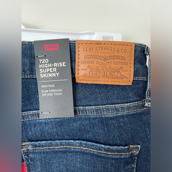 Levi’s 720 HIGH RISE SUPER SKINNY - Picture 5 of 5
